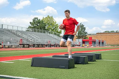 Champro Step Over Agility Training Dummy for Football Drills and Sports with Reinforced Handles - size: 10"