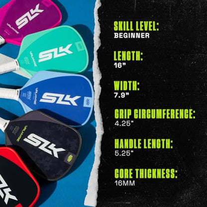 Selkirk Sport SLK Valkyrie Pickleball Paddle | Beginner Pickleball Paddles with X5 16mm Polymer Core & Fiberflex Fiberglass Face | Large Sweet Spot for Power & Control | All-Court Performance