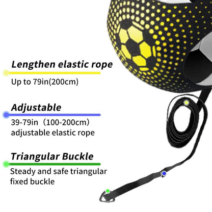 Soccer Football Training Equipment, Volleyball Trainer for Kids Adults, Solo Soccer Practice Kicking Equipment as Gifts, Skill Soccer Kick Trainer Belt