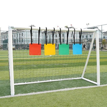 Soccer Goal Shooting Target Discs Sports Goal Reactive Agility Training: Enhance Accuracy and Agility for Lacrosse, Hockey, Soccer, Baseball