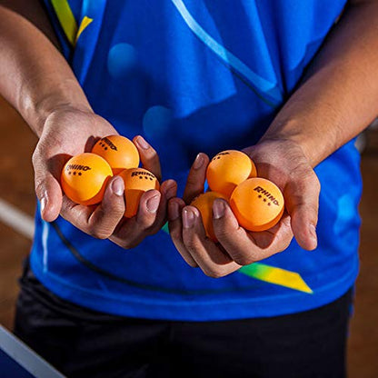 Champion Sports 3 Star Table Tennis Ball Pack – Tournament Size, 40mm Seamless, CTTA & ITTA Approved