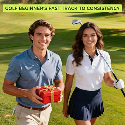 Golf Wrist Brace, Golf Wrist Training Aid for Hinge Trainer, Golf Swing Trainer - Correct Position & Develop Muscle Memory, Reduce Slices Hooks for Chipping Hitting - Training Equipment for Beginners