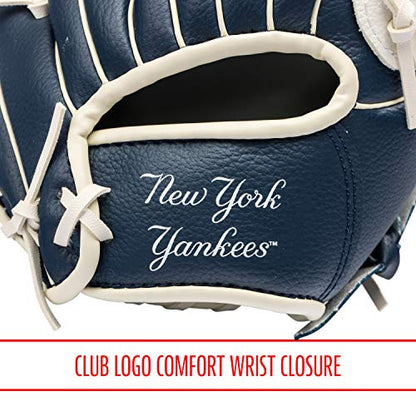 Franklin Sports MLB Youth Teeball Glove and Ball Set - Kids Baseball and Teeball - Perfect First Kids Glove - 9.5"