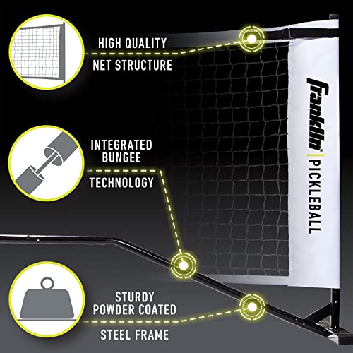 Franklin Sports Portable Outdoor Pickleball Net - Regulation Size 22' Foot Net with Travel Bag