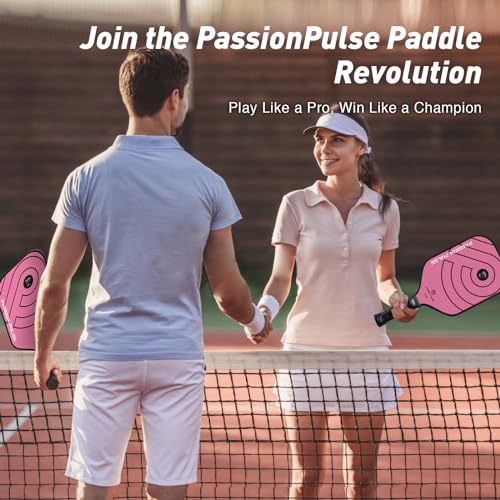 Pickleball Paddles 2026,Carbon Fiber Pickleball Paddle,16mm T700 High Grit & Spin, Professional Pickle Ball Paddles Set Designed for Ultimate Spin & Consistency