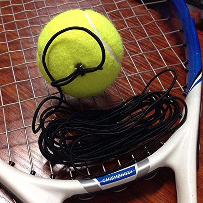 3 Pcs Tennis Training Ball With String, Trainer Balls Self Practice and Replacement Tool, Ideal for Indoor and Outdoor Practice