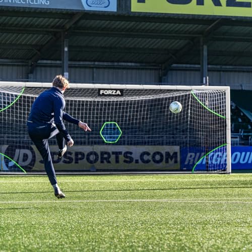 FORZA Pro Soccer Target Sheets | Soccer Goal Target Net | Scoring Zones for Improving Shooting Accuracy [4 Styles, 10 Size Options] - size: 8ft x 6ft, style: Academy