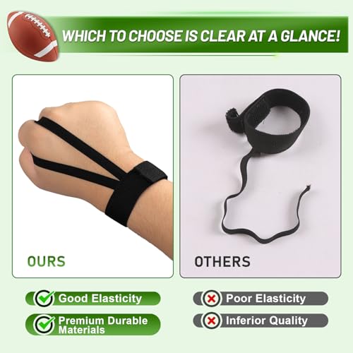 4PCS/8PCS Football Down Indicator Wristband, Durable Referee Wristband for Football Matches, Comfortable Officials Gear Essential Sports Accessories for Umpires Officiating Wear
