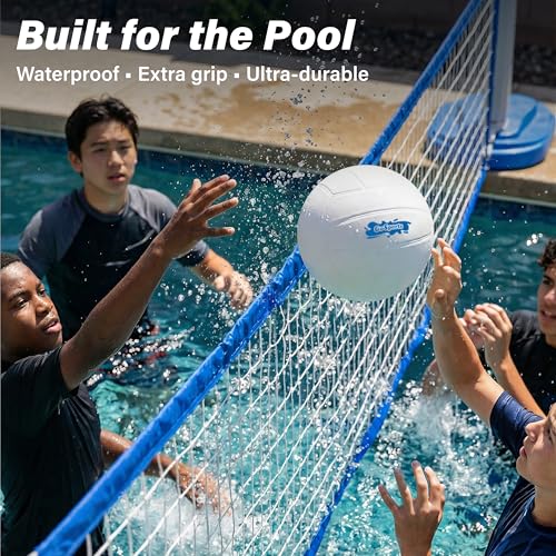 GoSports Water Volleyball 3 Pack Great for Swimming Pools or Lawn Volleyball Games - style: White Volleyballs - 3 Pack