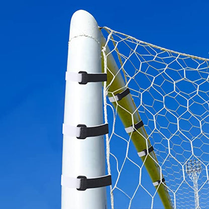 Soccer Goal Net Attachment Straps: 50pcs Attachment Straps for Holding Soccer Placement Nets to The Goal Posts for Boys Kids Soccer Training 14 x 0.8 Inch