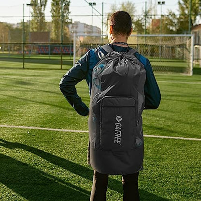 G4Free Extra Large Mesh Ball Carry Bag for Soccer, Basketball, Football, Volleyball, Swim