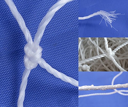Soccer Goal Net Football Polyethylene Training Nets Full Size, Post Not Included - style: 24 x 8FT-2.5mm