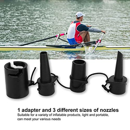 Srliya Air Pump Replacement Nozzles Set, Inflatable Pump Nozzles Head, Paddle Board Inflation Pump Nozzles, Paddle Board Pump Nozzles Valve Adapter, for Inflatable Air Sofa Air Mattress
