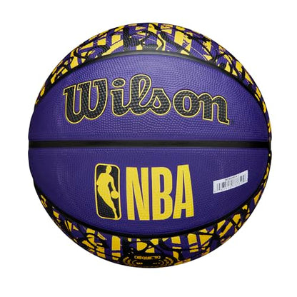 WILSON NBA Team Graffiti Basketballs