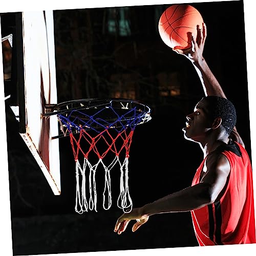 2Pcs Outdoor Basketball Net Durable Replacement Nets for Hoops for Basketball Shot Practice and Training