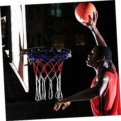 2Pcs Outdoor Basketball Net Durable Replacement Nets for Hoops for Basketball Shot Practice and Training