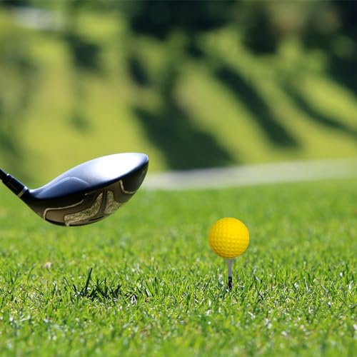 Foam Golf Practice Balls 16 or 54 Pack Soft Limited Flight Golf Balls, Perfect for Indoor and Backyard Swing Practice!…