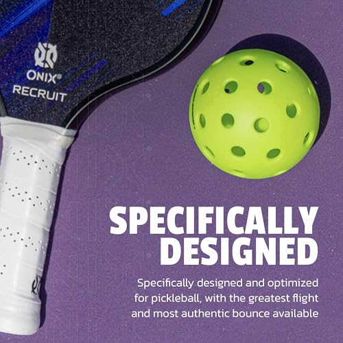 Onix Fuse G2 Outdoor Pickleball Balls USA Pickleball Approved - color: Neon Green, size: 3 Pack