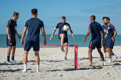 Kwik Goal All-Surface Soccer Tennis Net with Stand, 2-Feet 8-Inch H x 10-Feet W