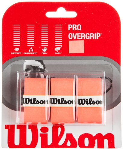 Wilson Pro Overgrip (3-Pack) - color: Optic Orange