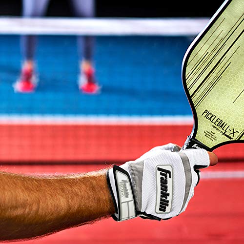 Franklin Sports Adult Pickleball Gloves - Men's & Women's - Right & Left Hand - White - size: X-Small