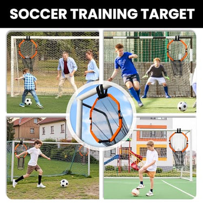 Dimples Excel 3 in 1 Soccer Goal Target Net Practice