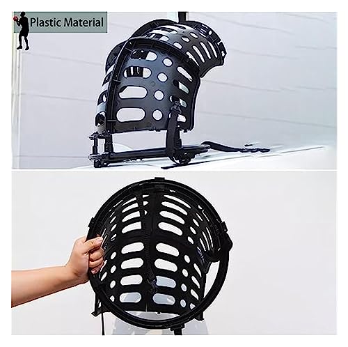 Basketball Hoop Returner Shot Return Apparatus Attachment - No Pick Up The Ball Children Adults Outdoor Shooting Trainer Rebounder Training Black