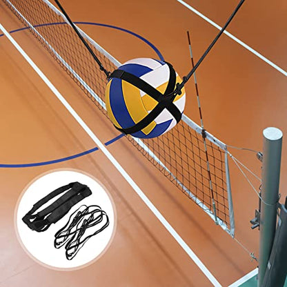 1set Volleyball Spike Trainer Outdoor Volleyball Training Equipment for Jumping Hitting and Arm Swing Practice Suitable for Beginners and Advanced Players