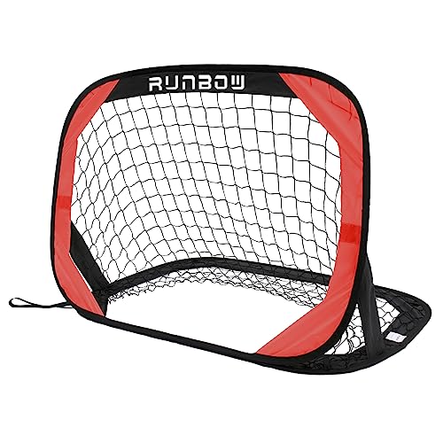 3.3x2.2 FT Kids Soccer Goal with Carry Bag, Portable Pop Up Soccer Net for Backyard Training, Indoor/Outdoor Use for Youth and Adults - style: 3.3x2.2 FT,1 Pack