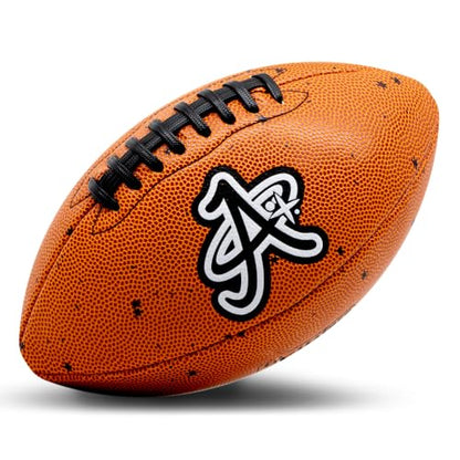 TAKE Flight Flag Football, Official Game Ball (ECO-Leather) - color: CLASSIC BROWN, size: PRO (SIZE 9)