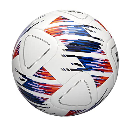 Wilson NCAA Vivido Replica - color: White/Orange/Purple, size: Size 4