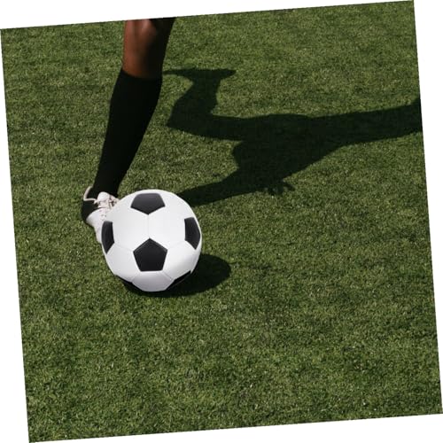 Toddmomy Size 5 Training Soccer Ball, Pu Machine Stitched, Outdoor Youth Football for Boys and Teens, Durable Practice Game Ball