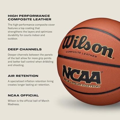 WILSON NCAA Final Four Basketball - size: Size 6 - 28.5"