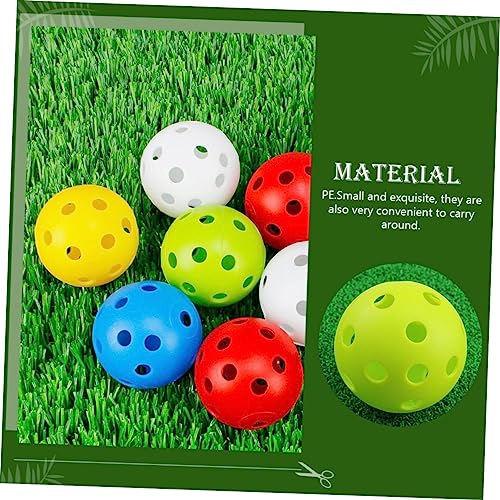 balacoo 12pcs Professional Golf Balls Practice Pe Material Golf Balls Training Aids Bulk