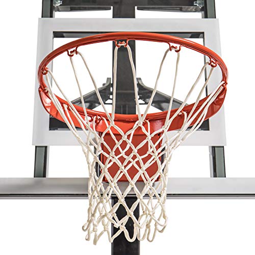 Goalsetter HD Breakaway Single Spring Basketball Rim Includes Mounting Hardware and Nylon Net