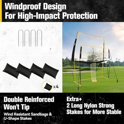 Volleyball Training Equipment, 11x8FT Adjustable 6.5–8 ft, Volleyball Practice Net for Serve & Spike, 2-in-1 Train & Play, Fast Setup, Stable Frame Training Net for Backyard Indoor Outdoor