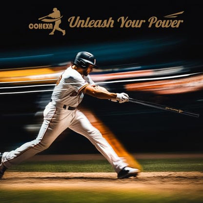 Slim Baseball Trainning Bat 34in 1.7lbs, Thin Power Stick Training Bat Steel Black, 【 PU Wrapped 】