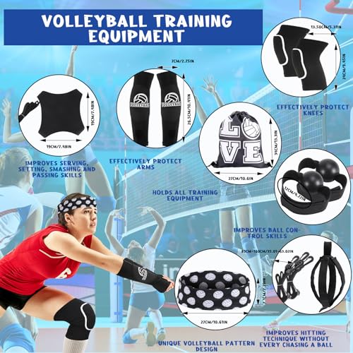 Volleyball Training Equipment Aid Kit, Volleyball Spike Trainer Gear Gifts for Beginners Coaching Supplies - style: Volleyball Spike Classic