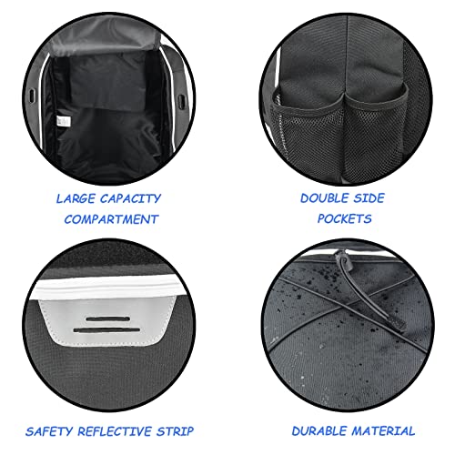 WOLT Youth Baseball Bag - Bat Backpack for Baseball, T-Ball & Softball Equipment & Gear, Bat & Glove Holder, Large Main Compartment for Helmet & accessories, Separate Shoes Compartment, Fence Hook - color: Black