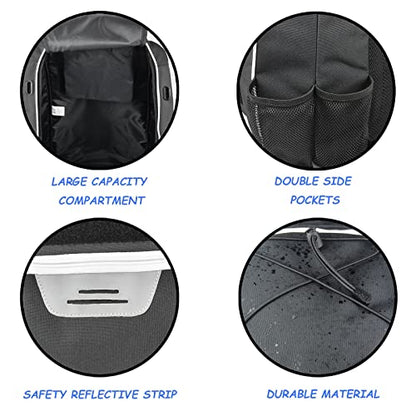 WOLT Youth Baseball Bag - Bat Backpack for Baseball, T-Ball & Softball Equipment & Gear, Bat & Glove Holder, Large Main Compartment for Helmet & accessories, Separate Shoes Compartment, Fence Hook - color: Black