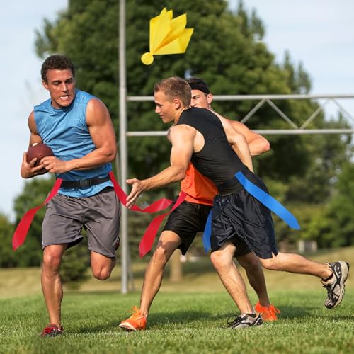 8 PCS Yellow Penalty Flag Football Flags, Referee Game Party Accessory - color: 8 PCS Yellow