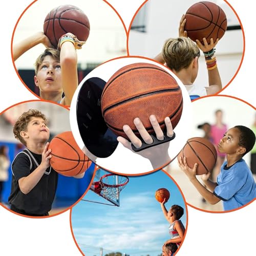 Basketball shootings Trainer - Practice Device, Form Correction Aid, Left-Handed Shooter Assistance | Eliminates Off-Hand Interference for Right-Handed Basketball Players, Skill Development
