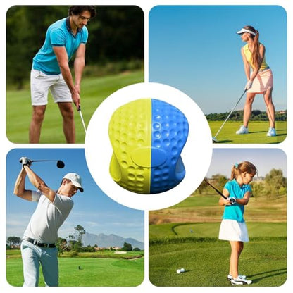 Golf Swing Training Aid | Between Arms Correcting Practice Tools - Golf Swing Training Aid Ball | for Men Women Golfers Backyard Course Driving Range Office Gym Indoor Outdoor