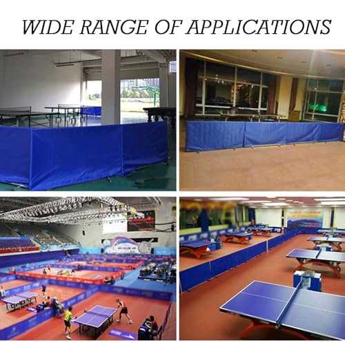 The Movable Ping Pong Ball Baffle,Ping Pong Field Fence,Portable Ping Pong Court Surround Ball Baffle,for Quicker and Easier Pick Up Balls，（1 piece） - size: 1 piece