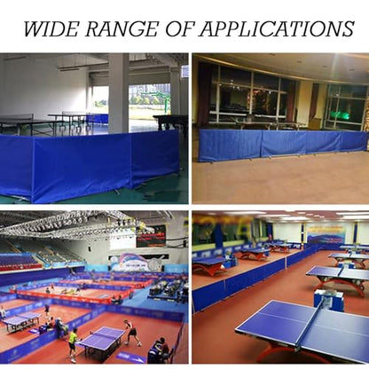 The Movable Ping Pong Ball Baffle,Ping Pong Field Fence,Portable Ping Pong Court Surround Ball Baffle,for Quicker and Easier Pick Up Balls，（1 piece） - size: 1 piece