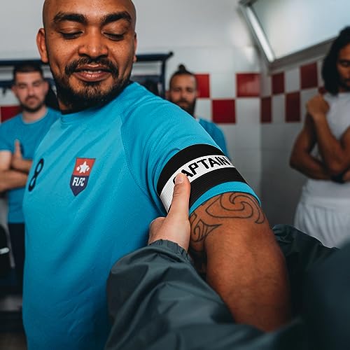 Classic Captain's Armband for Soccer Training, Adults & Youths Elastic Arm Band Captain Armbands Team Sports Accessories