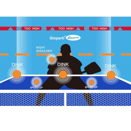 Pickleball Training Dink Pad Master Practice Aid Soft Feeling Fabric Material for Indoor & Outdoor Use Precision & Game Improvement