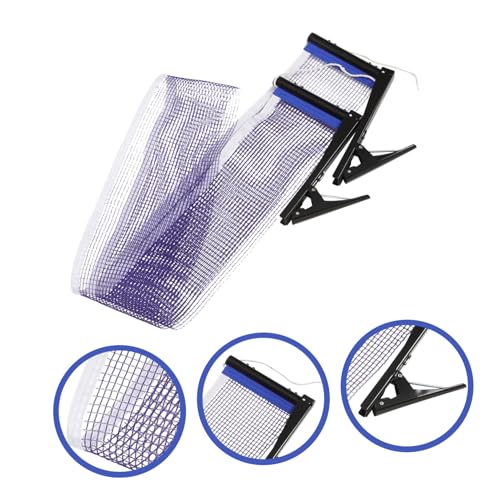 Lightweight Pong Net Foldable Table Tennis Net Rack for Indoor Outdoor Quick Setup