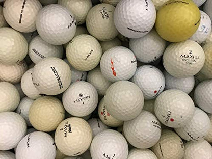 Assorted Recycle Golf Balls Hit Away Practice Recycled Golf Balls (Pack of 200)
