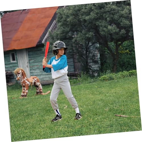Luxshiny 2 Sets Baseball Bat Outdoor Lightweight Soft Plastic Training Bat for Boys Parent Activities Backyard Beach Play